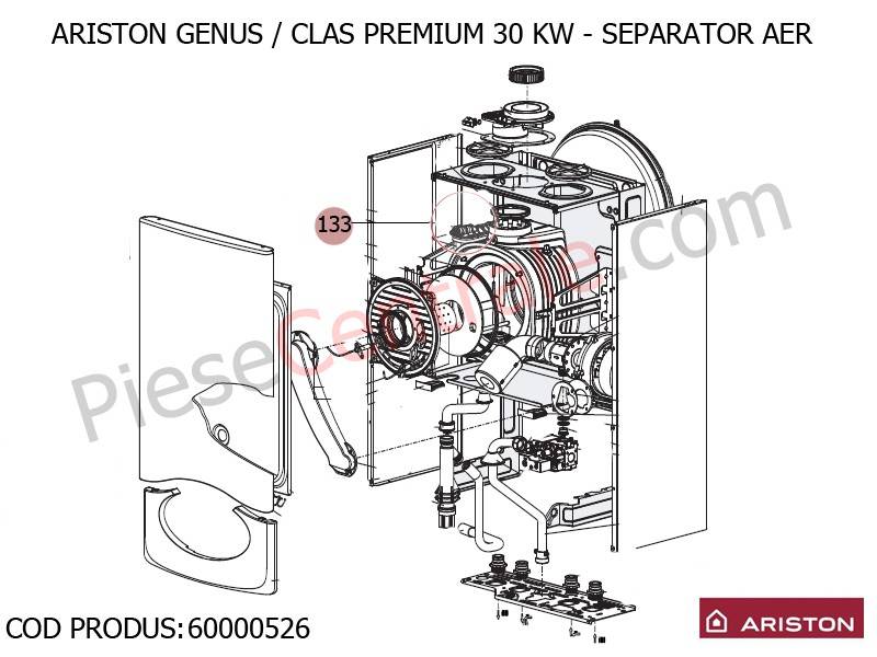 Poza Separator aer centrale termice Ariston Genus, Clas Premium