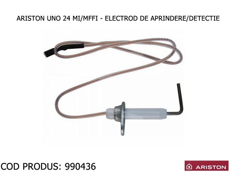 did not notice rib Profession Electrod aprindere si ionizare centrala termica Ariston UNO 24 mi/mffi -  pieseariston.ro